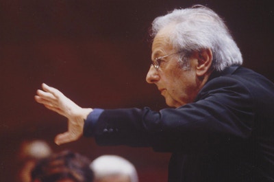 Conductor André Previn