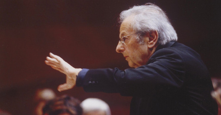 Conductor André Previn