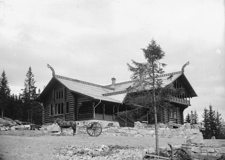Frognerseteren at the end of the 1800s.
