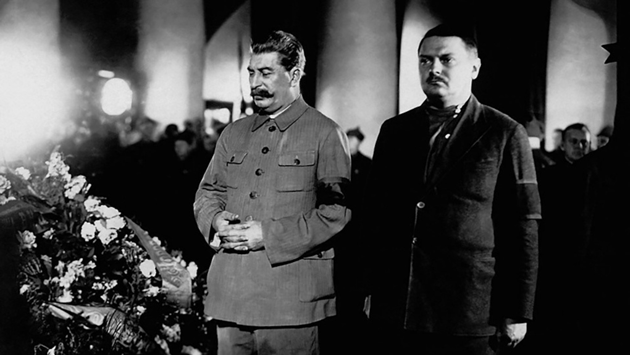 Josef Stalin og Andrej Zjdanov i 1934.