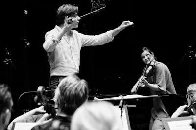 Conductor Klaus Mäkelä and soloist Janine Jansen