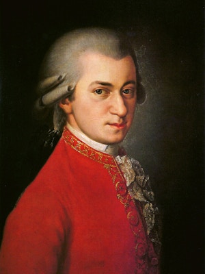 Maleri av Wolfgang Amadeus Mozart