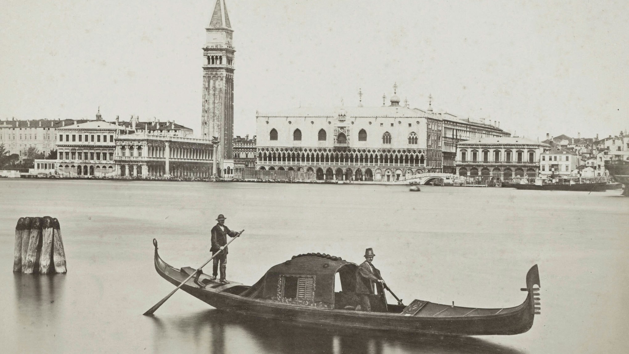 Venice, photo taken in the 1860s or 1870s.