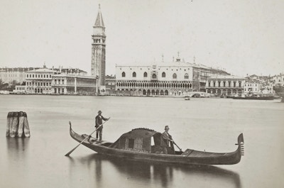Venice, photo taken in the 1860s or 1870s.